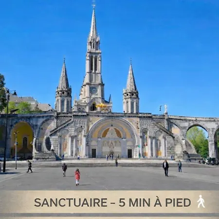 T2 Du Sanctuaire 400 M De La Grotte Wifi Tv Appartamento *